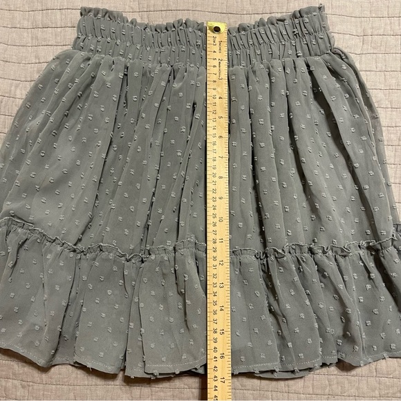 Entro Girls Gray Tulle Skirt Size Small - Picture 2 of 9